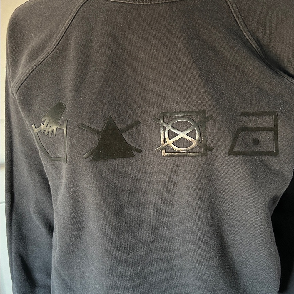 Alexander Wang Laundry Symbols Sweatshirt - Picture 4 of 14